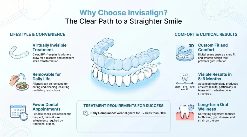 benefits of invisalign