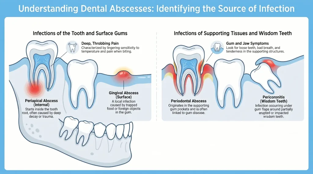Types of Dental Abscesses